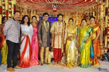 Music Director Koti Son Rajeev Wedding Reception Photos
